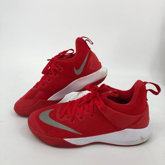 Nike Red Athletic Shoes | Lace-up, Round Toe, Size 8.5